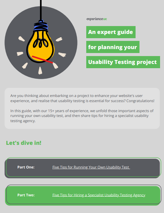 Usability Testing Expert Guide | PDF Download